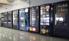 Row of Vending Machines